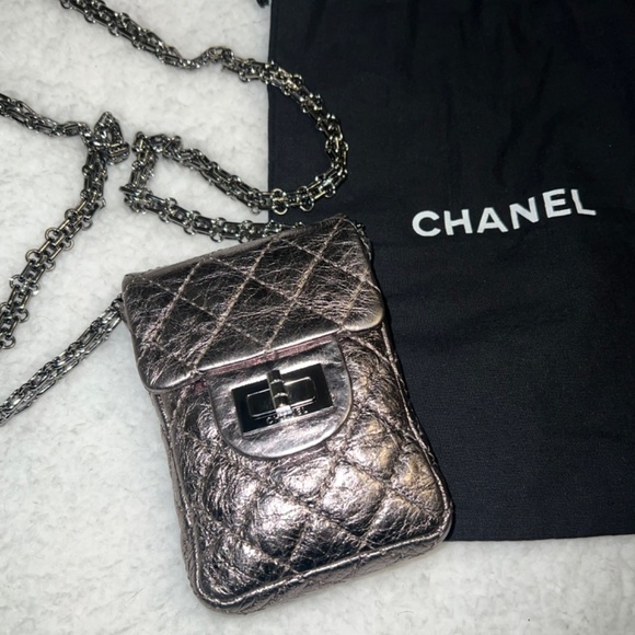 Chanel Micro Mini Reissue Silver Crossbody *Limited Edition* - Picture 2 of 8